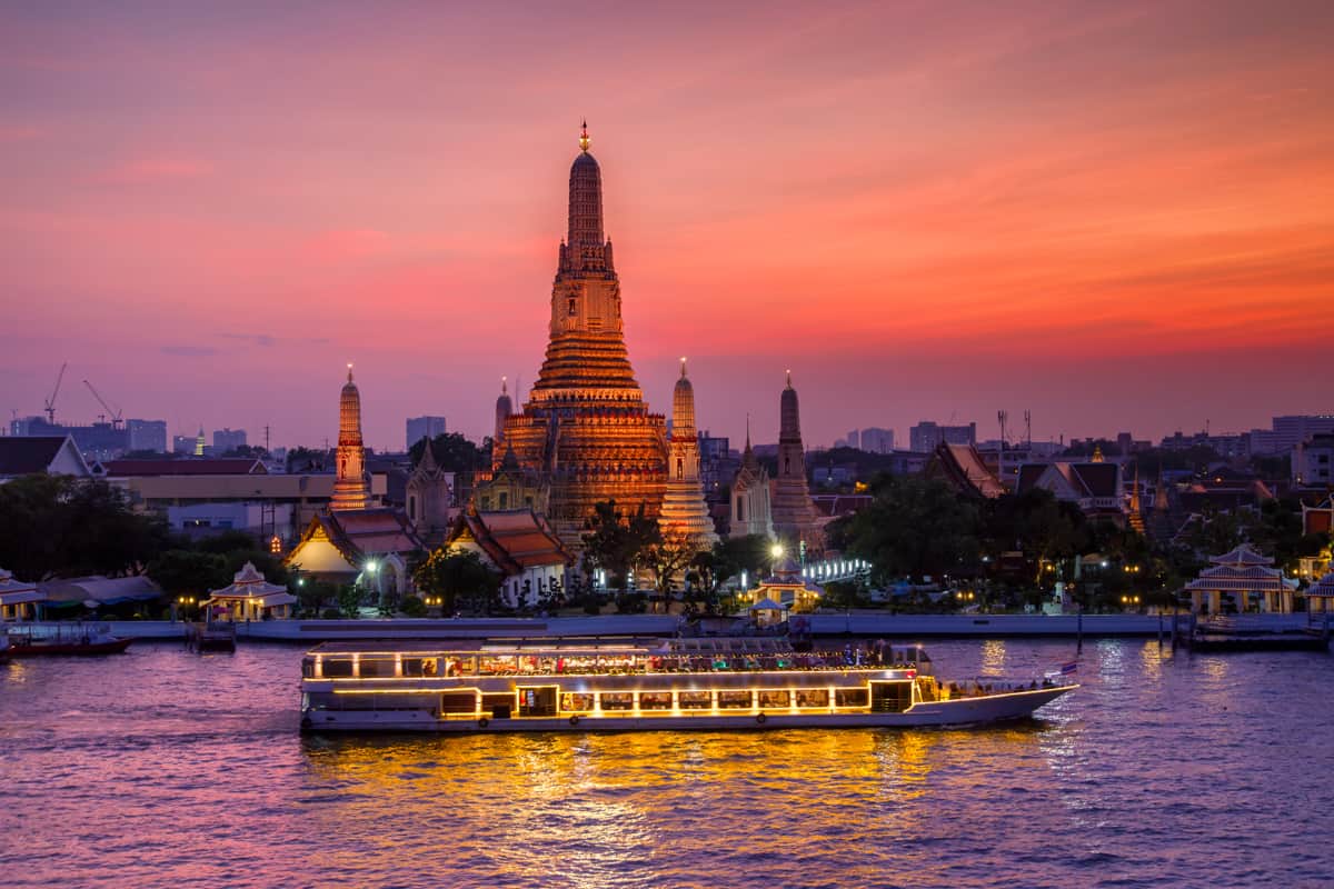 Croisière sur la rivière Chao Phraya