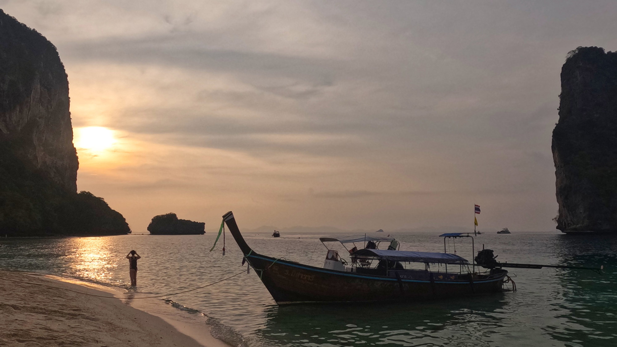 Visite des « 4 îles » au coucher de soleil